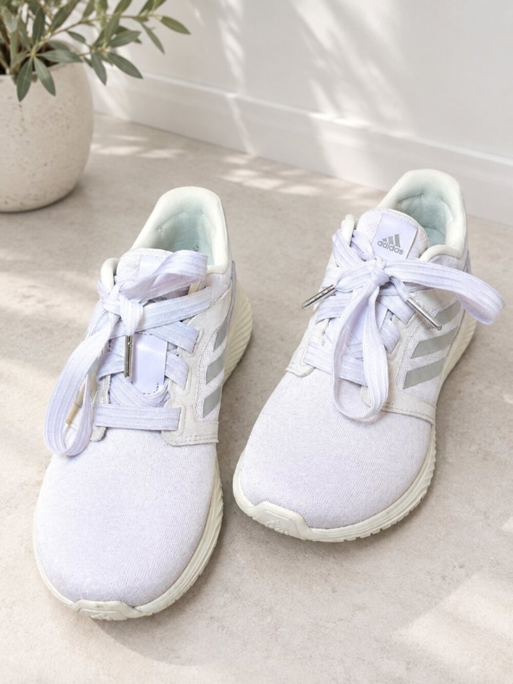 adidas Women's Light Lavender Edge Lux Running Sneakers Size 6 0902